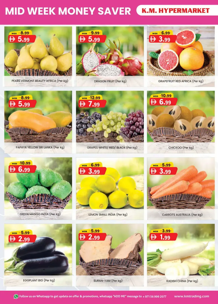 Mid Week Money Saver In K.M Trading Fujairah