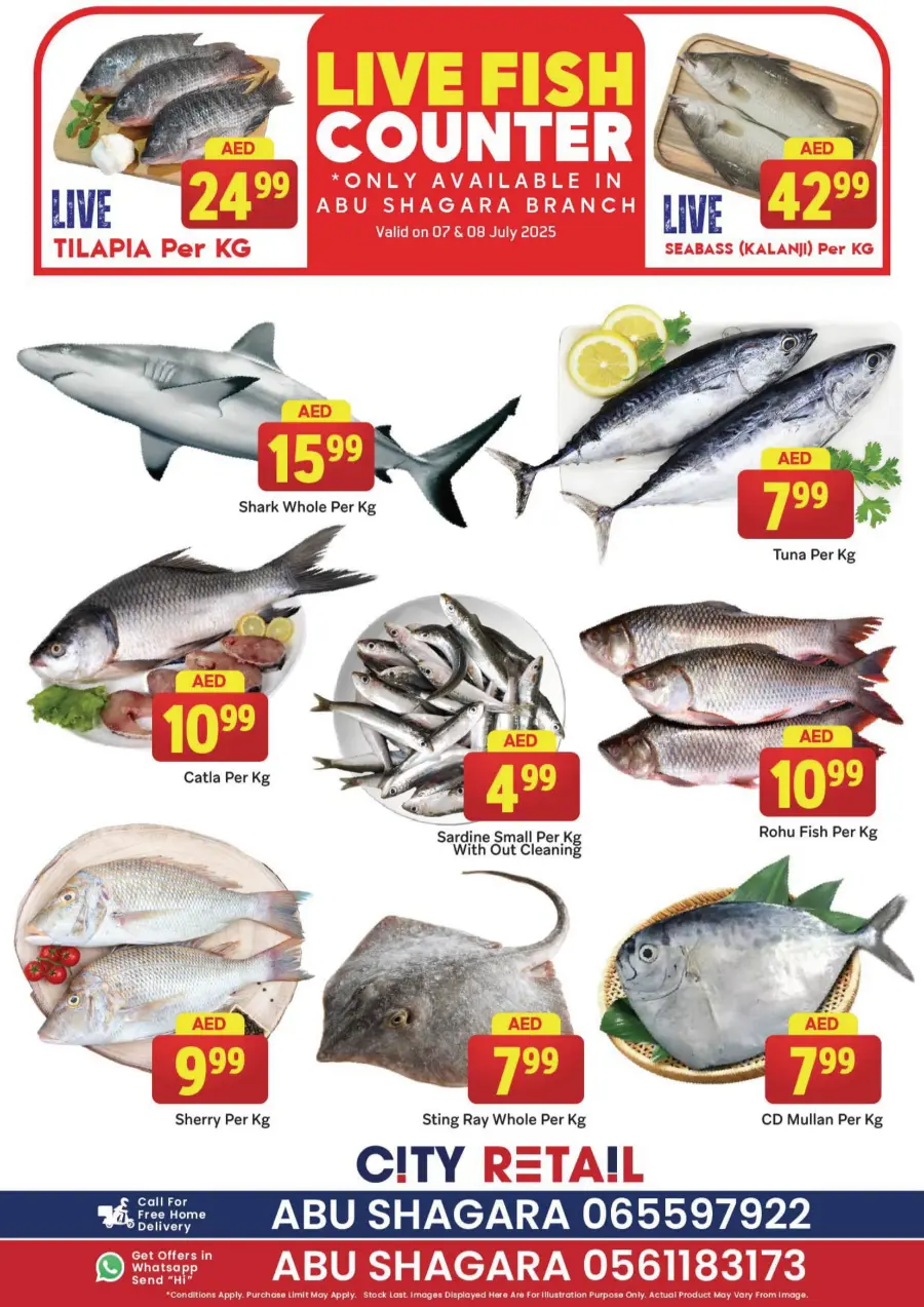 Mid Week Below Out Sale In City Retail Sharjah / Ajman