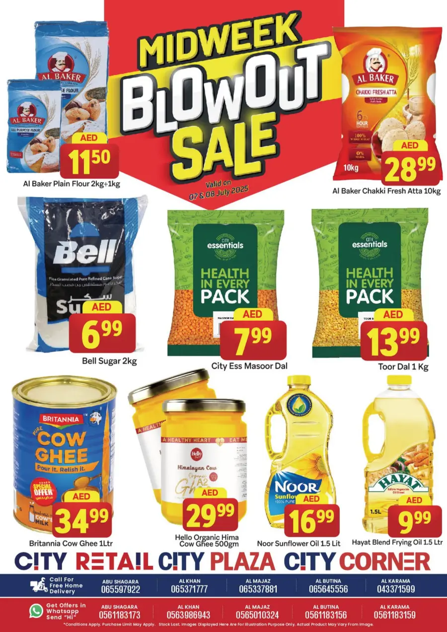 Mid Week Below Out Sale In City Retail Sharjah / Ajman