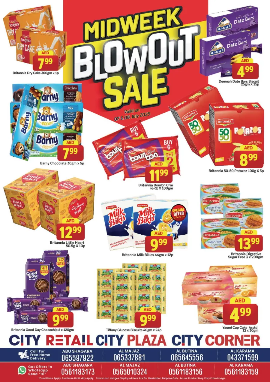 Mid Week Below Out Sale In City Retail Sharjah / Ajman