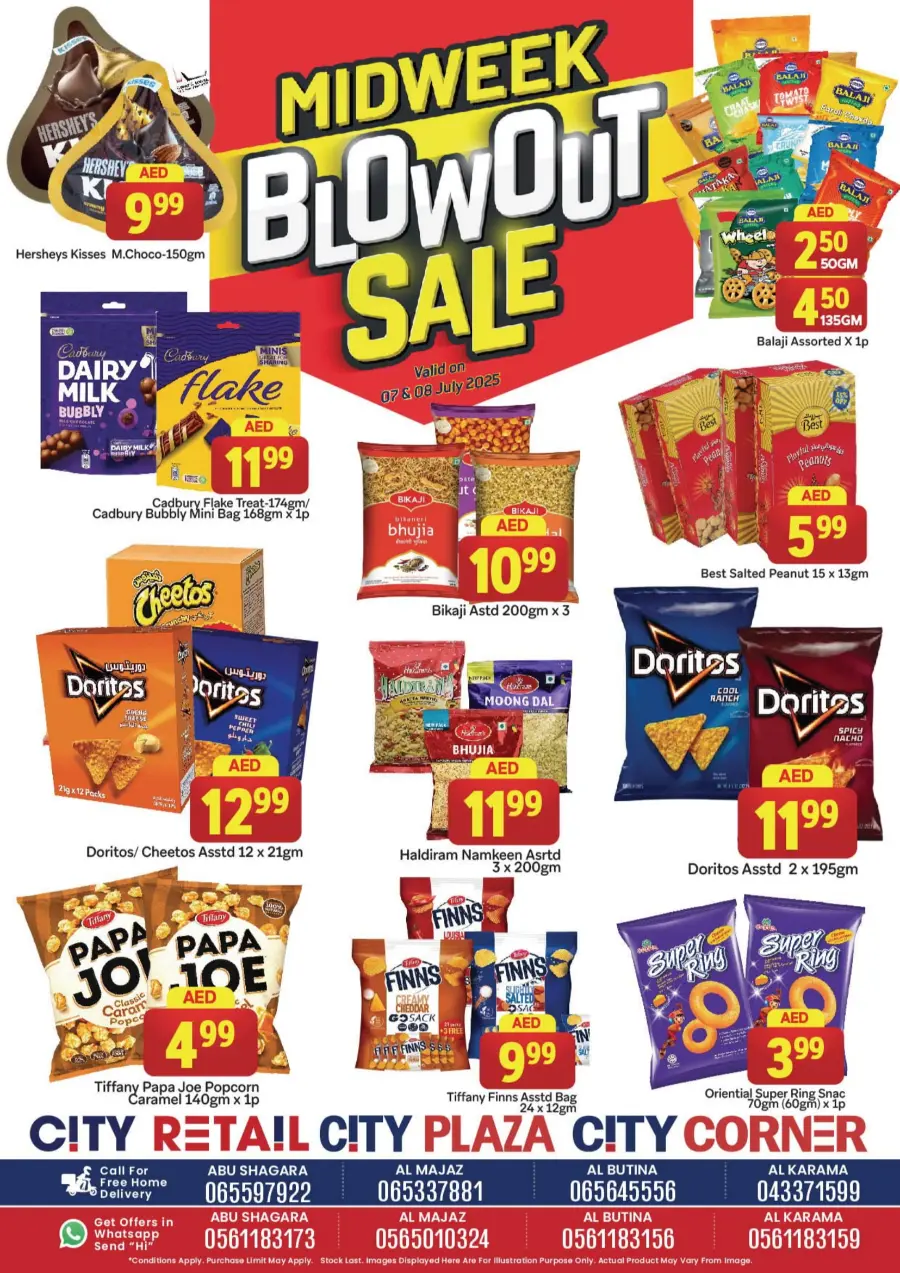 Mid Week Below Out Sale In City Retail Sharjah / Ajman