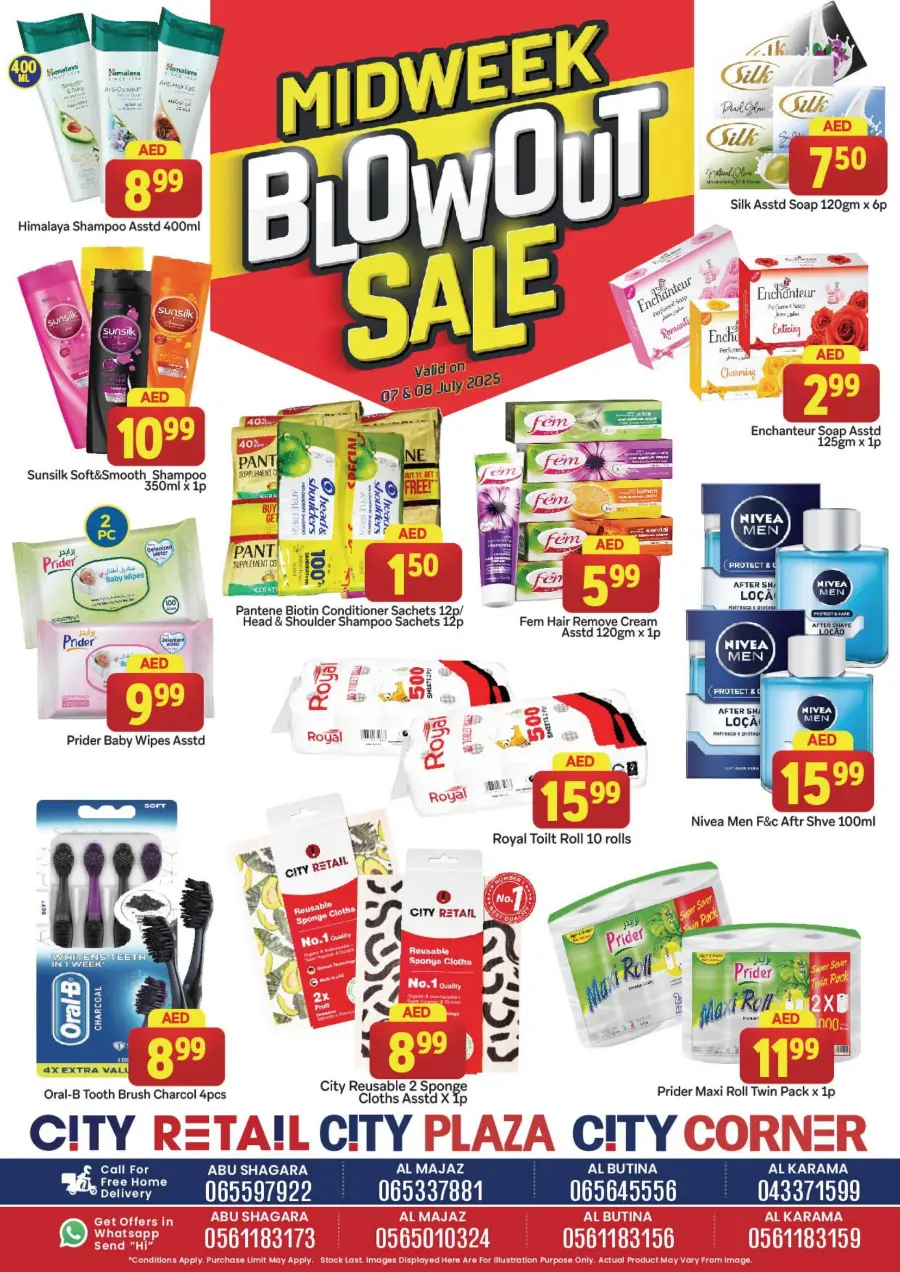 Mid Week Below Out Sale In City Retail Sharjah / Ajman