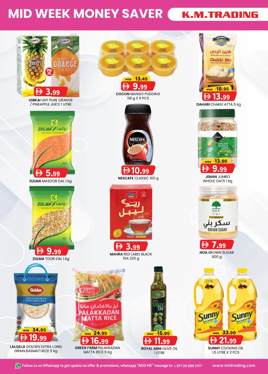 Mid Week Money Saver In K.M Trading Abu Dhabi