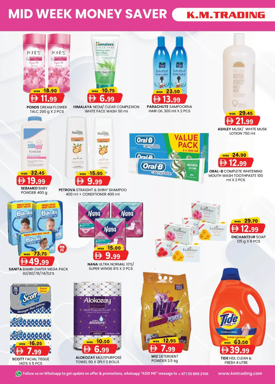 Mid Week Money Saver In K.M Trading Dubai