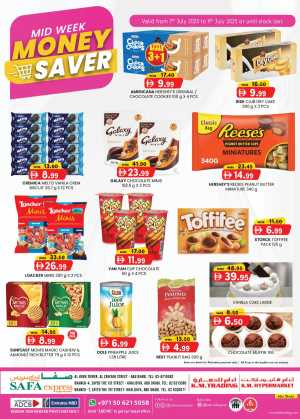 Mid Week Money Saver In SAFA Express Supermarket Abu Dhabi