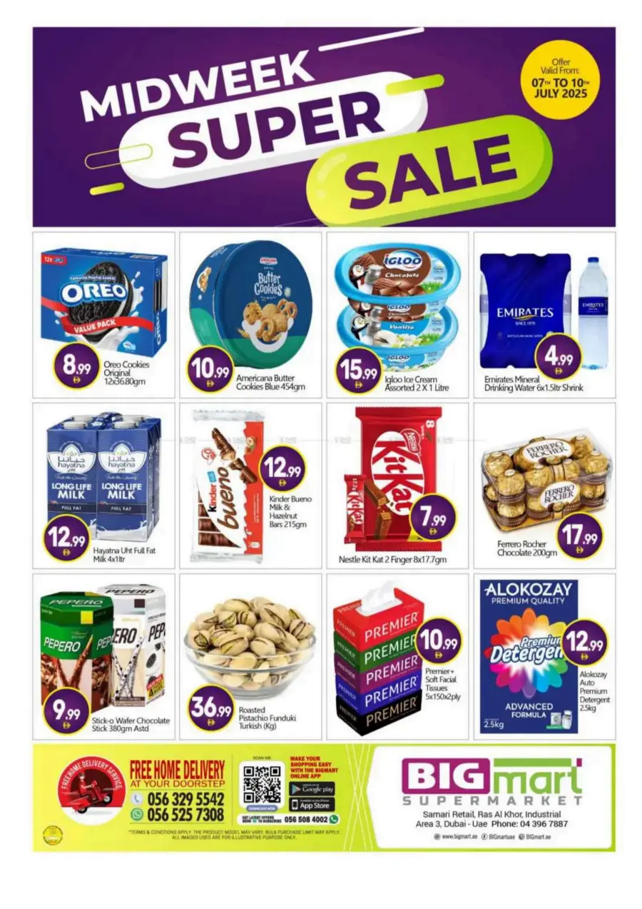 Mid Week  Sale In BIG mart Dubai