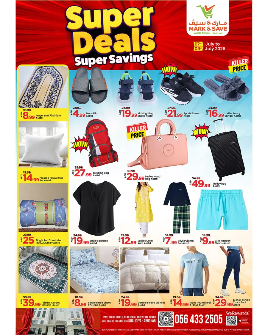 Super Deals In Mark & Save Abu Dhabi