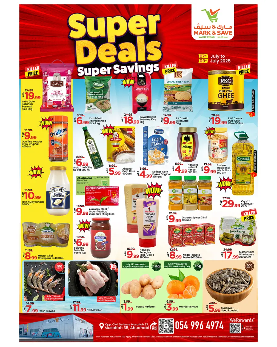 Super Deals In Mark & Save Abu Dhabi