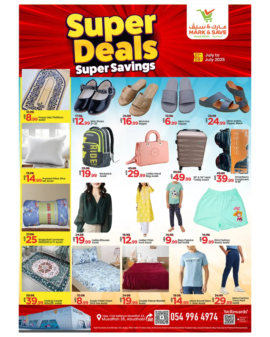 Super Deals In Mark & Save Abu Dhabi