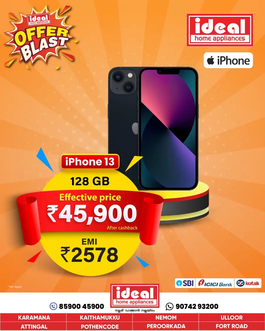 Offer Blast In Ideal Home Appliances undefined