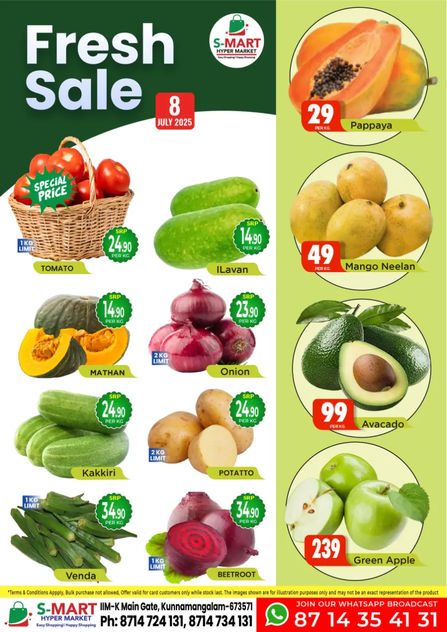Fresh sale In S-Mart Hypermarket undefined