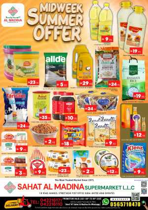 Mid Week Summer Offer In Al Madina Hypermarket Dubai