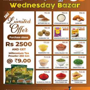 Wednesday Deals In Millennium Hypermarket Ernakulam