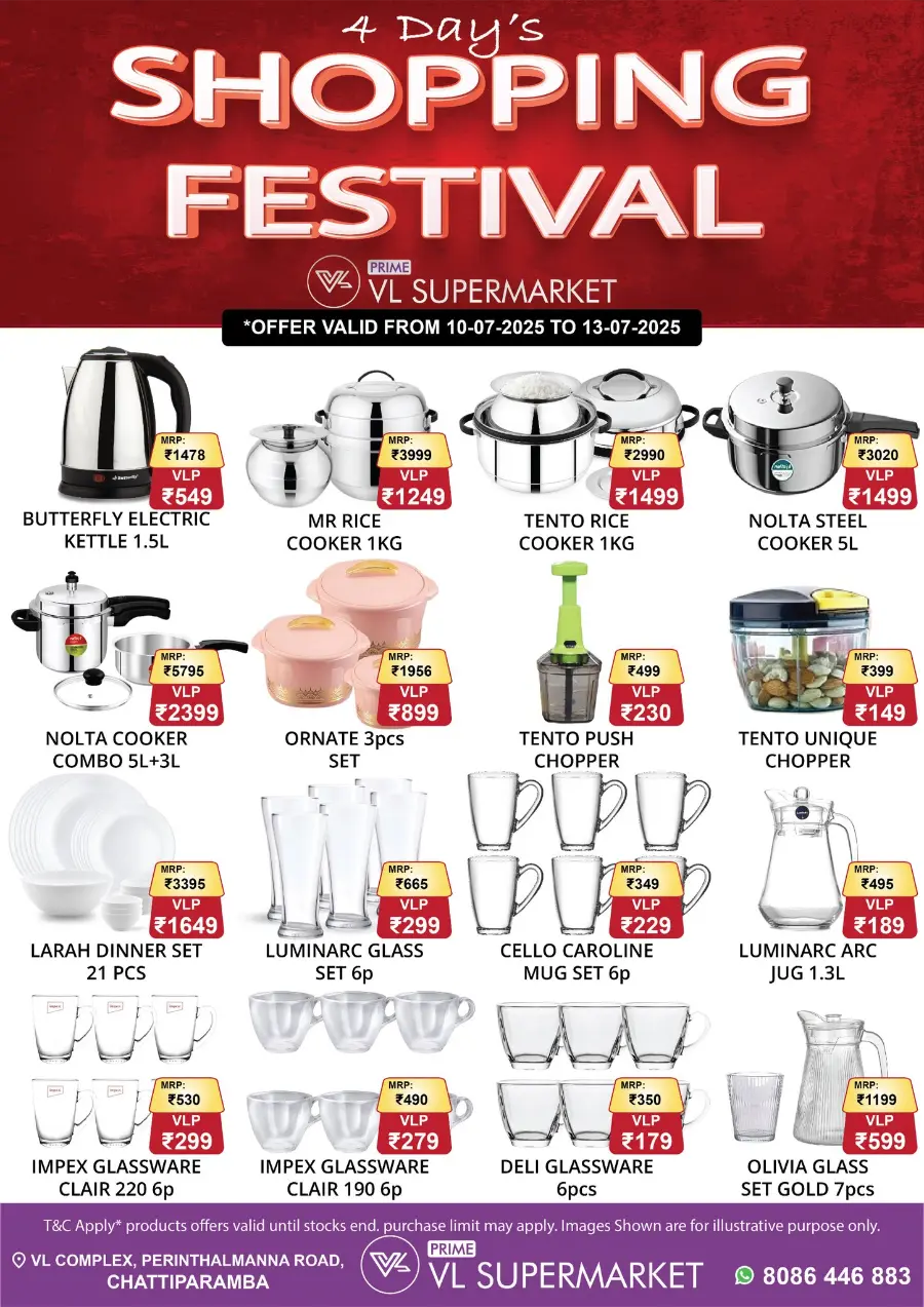 Shopping Festival In VL Supermarket undefined
