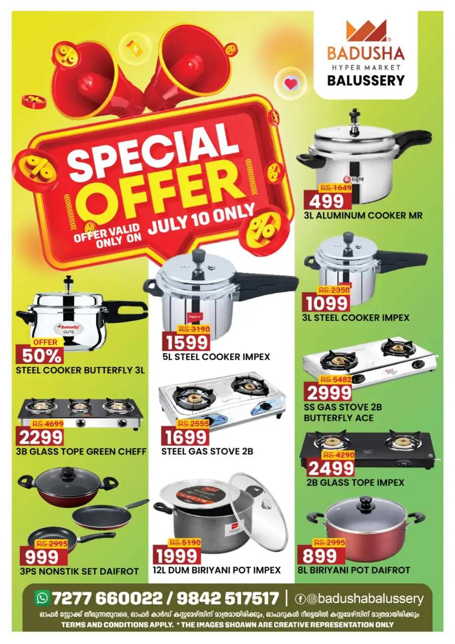 Special Offer In Badusha Hypermarket Calicut