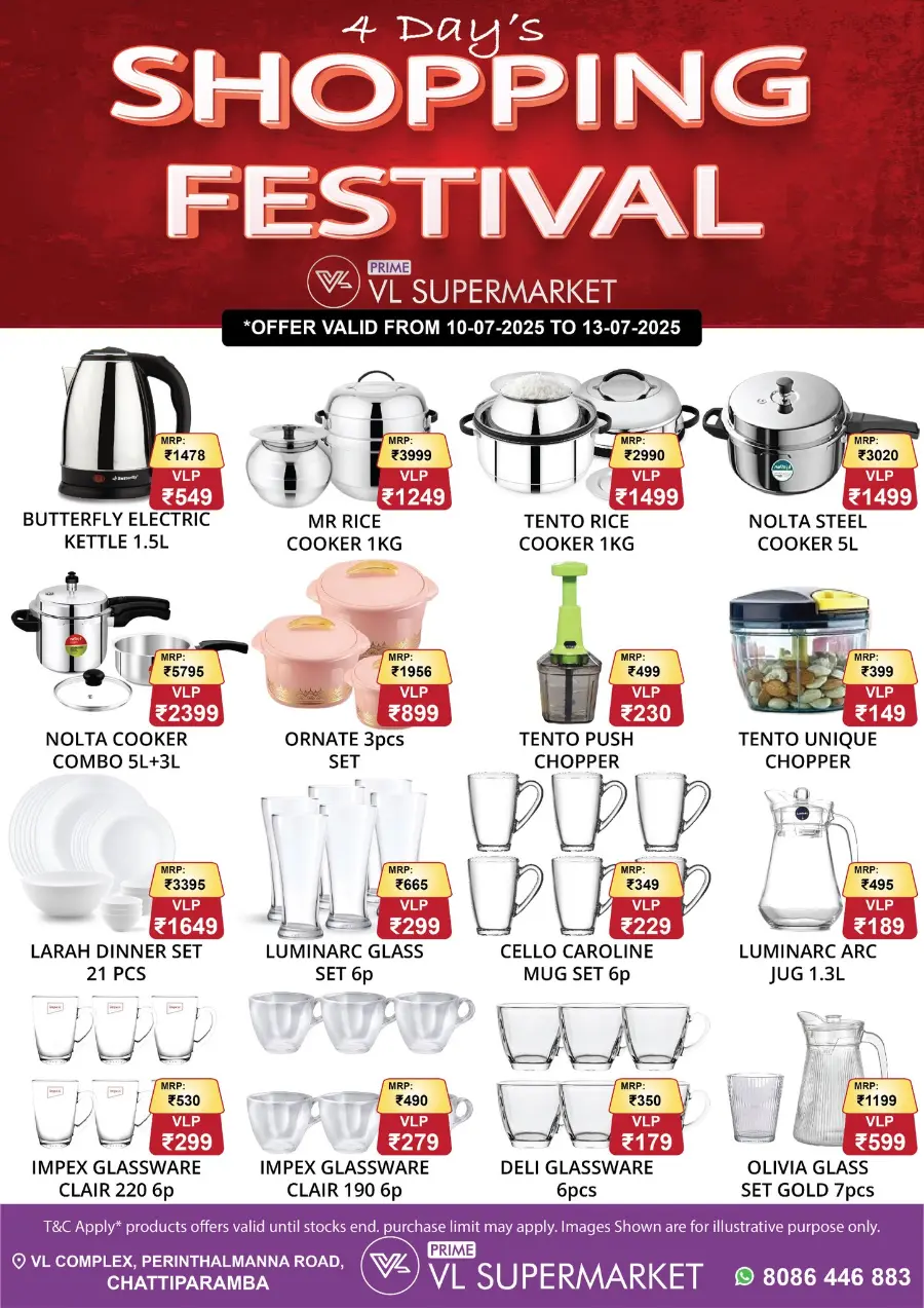 Shopping Festival In VL Supermarket undefined