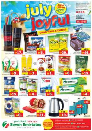 July Joyfuii In Seven Emirates Supermarket Abu Dhabi