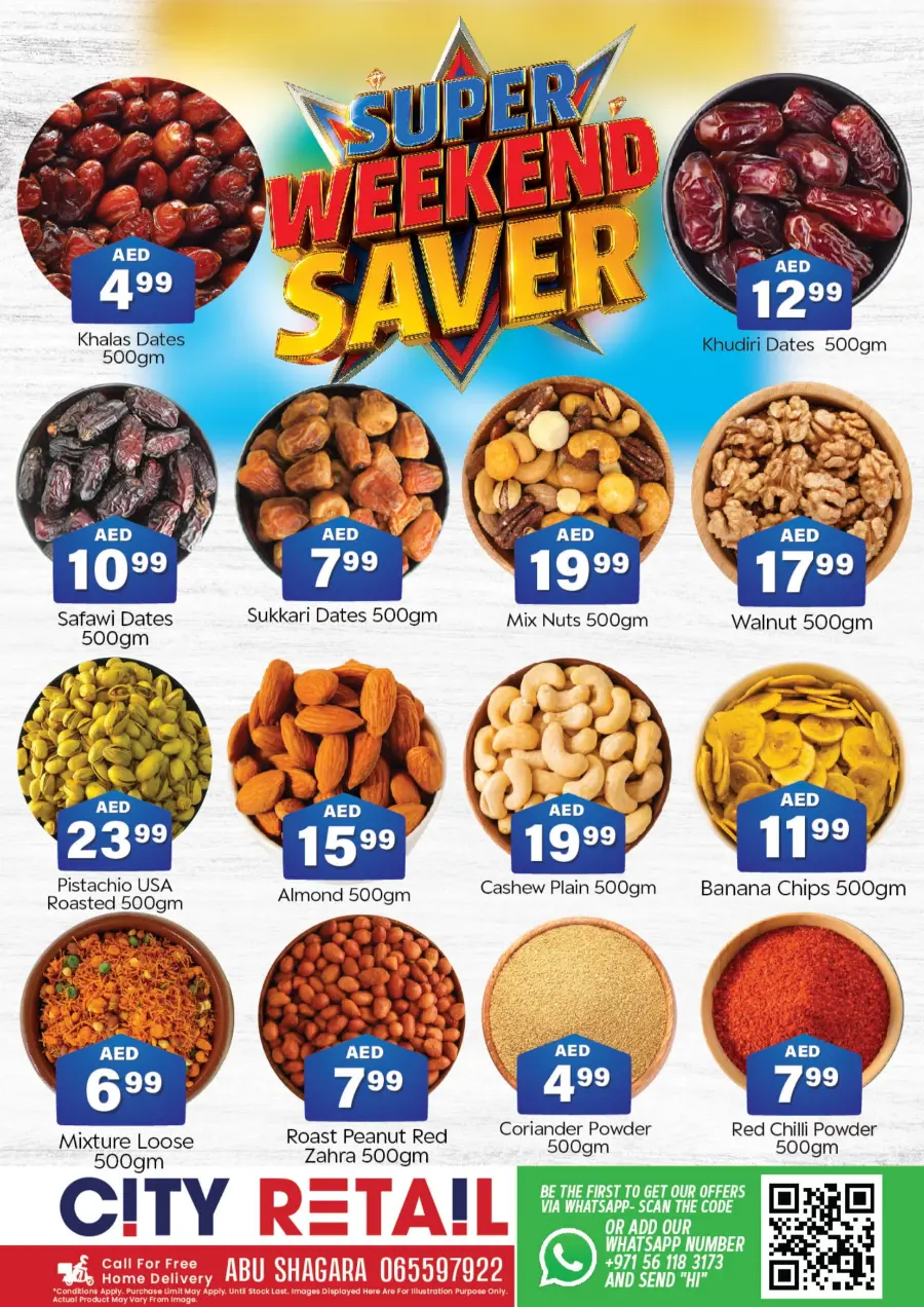 Super Weekend Saver In City Retail Sharjah / Ajman