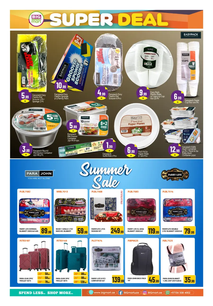 Super Deal In BIG mart Abu Dhabi