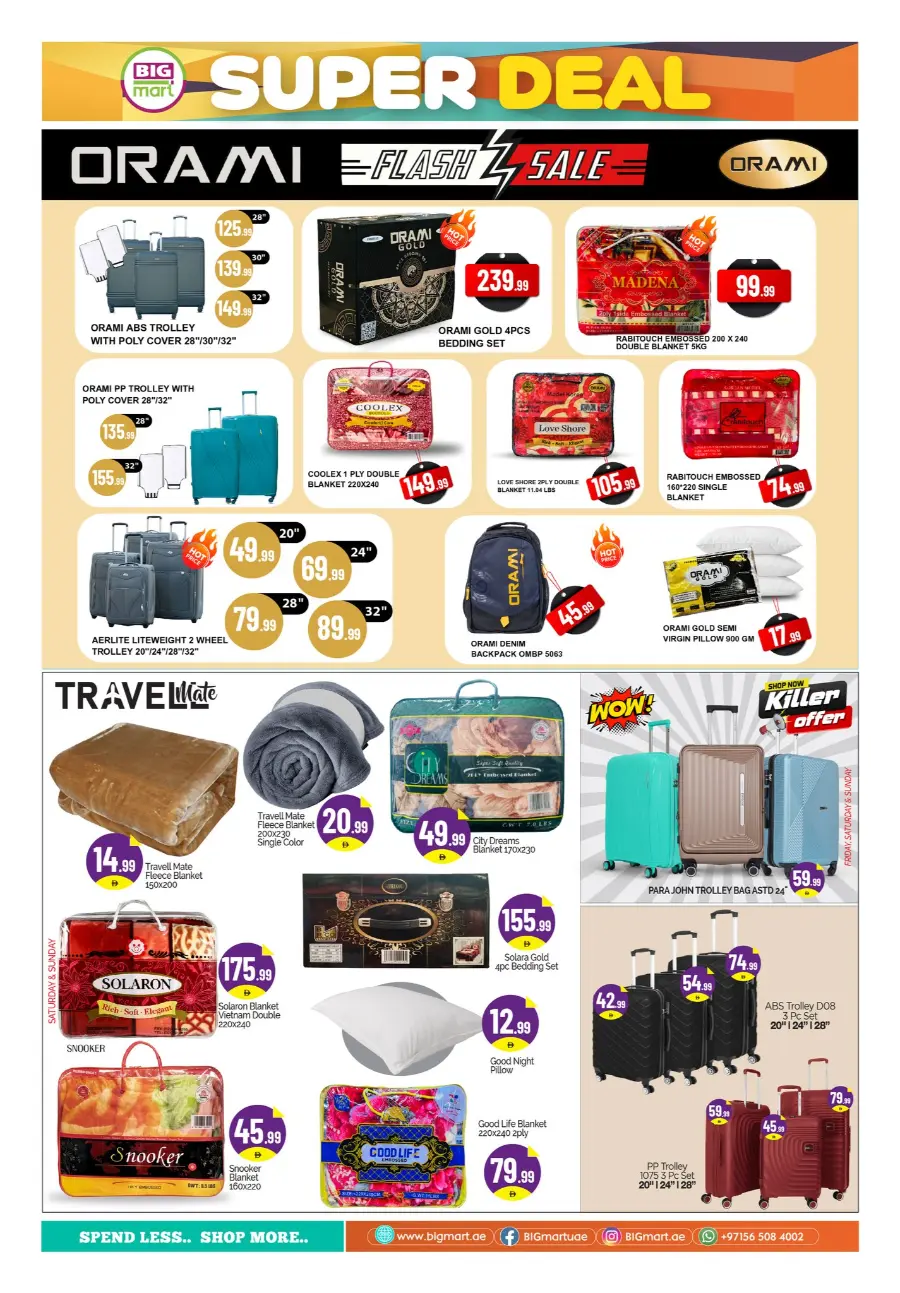 Super Deal In BIG mart Abu Dhabi