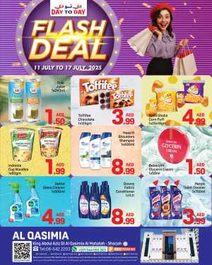 Flash Deal In Day to Day Sharjah / Ajman