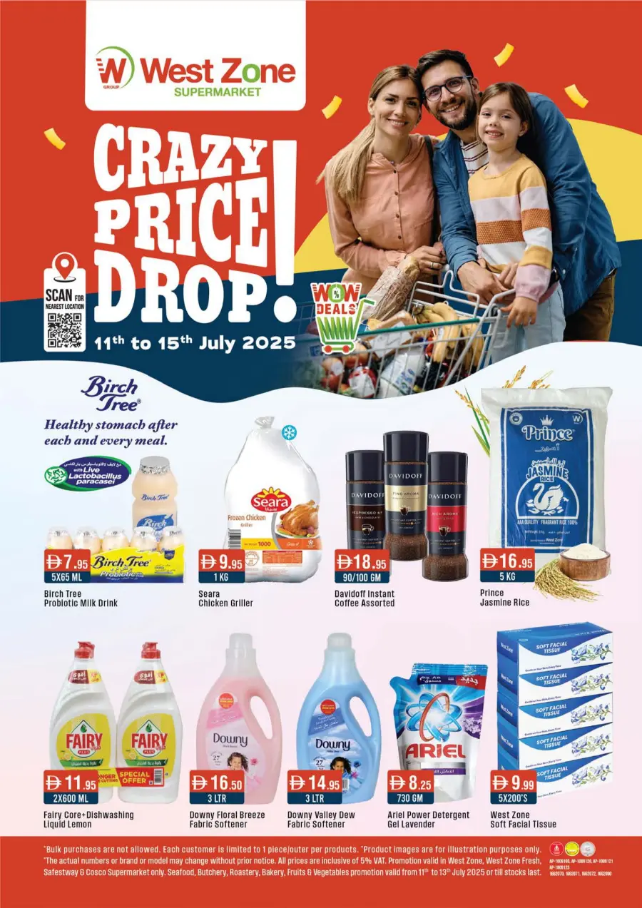 Crazy Price Drop In West Zone Supermarket Dubai