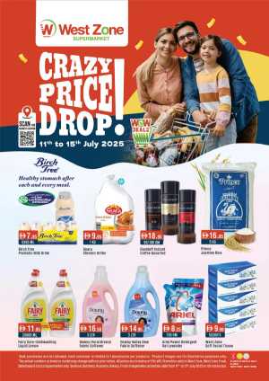 Crazy Price Drop In West Zone Supermarket Dubai,Abu Dhabi,Sharjah / Ajman