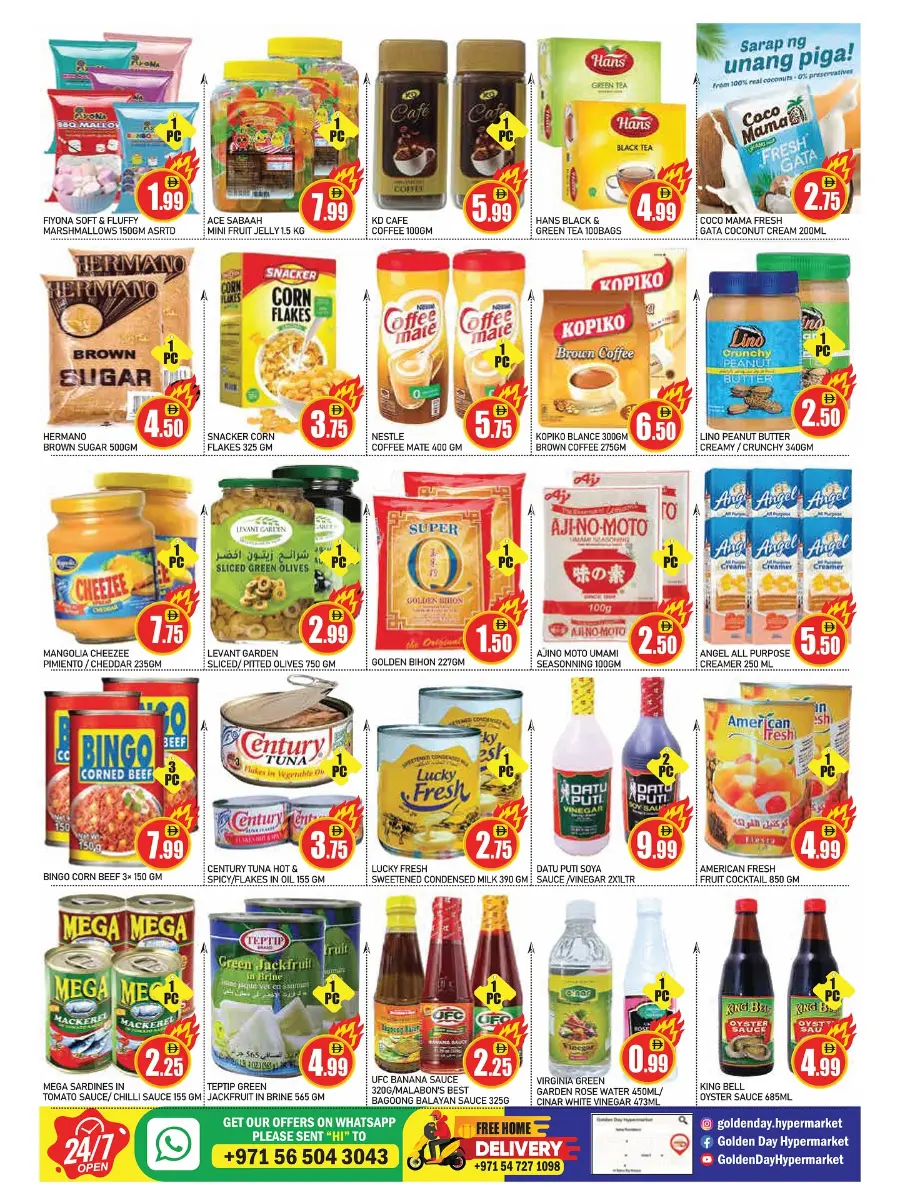 July Deals In ZSH Golden Day Hypermarket Dubai