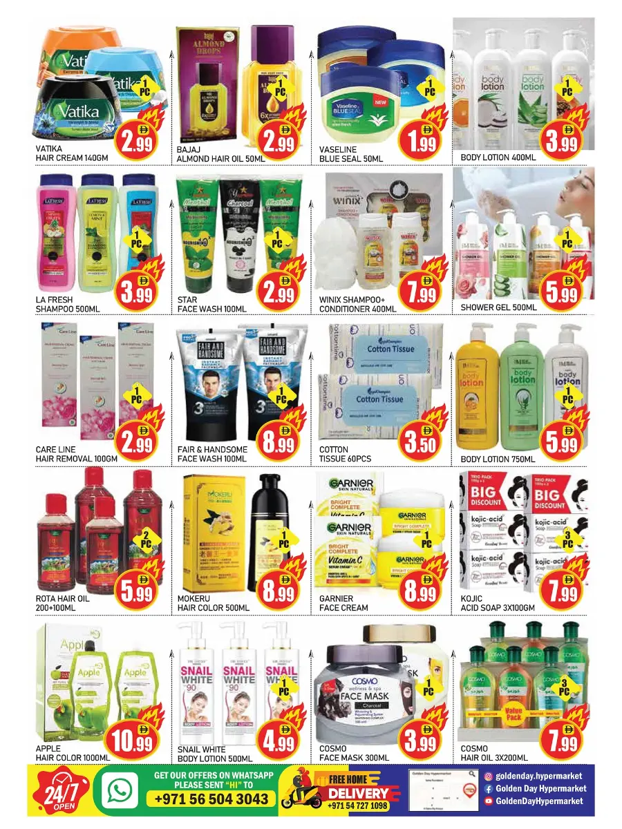 July Deals In ZSH Golden Day Hypermarket Dubai