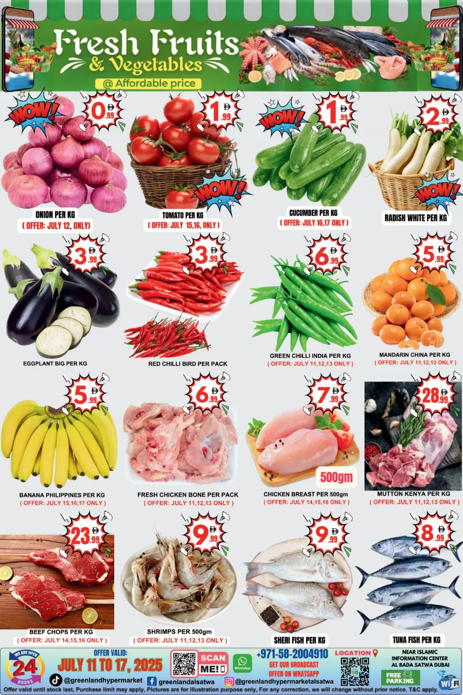 Budget Saver Days In Green Land Hypermarket Dubai