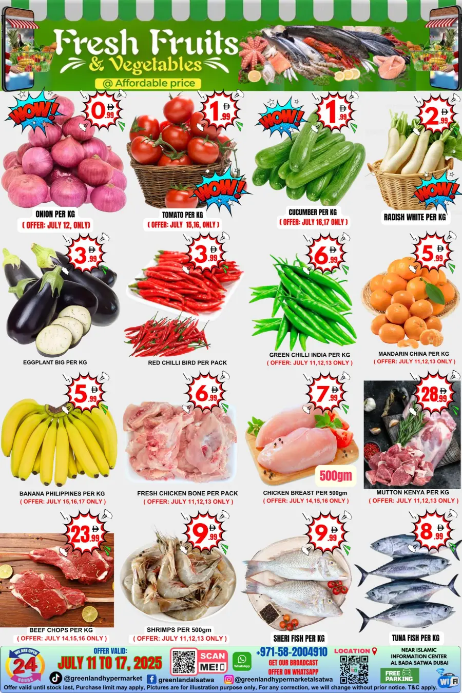 Budget Saver Days In Green Land Hypermarket Dubai