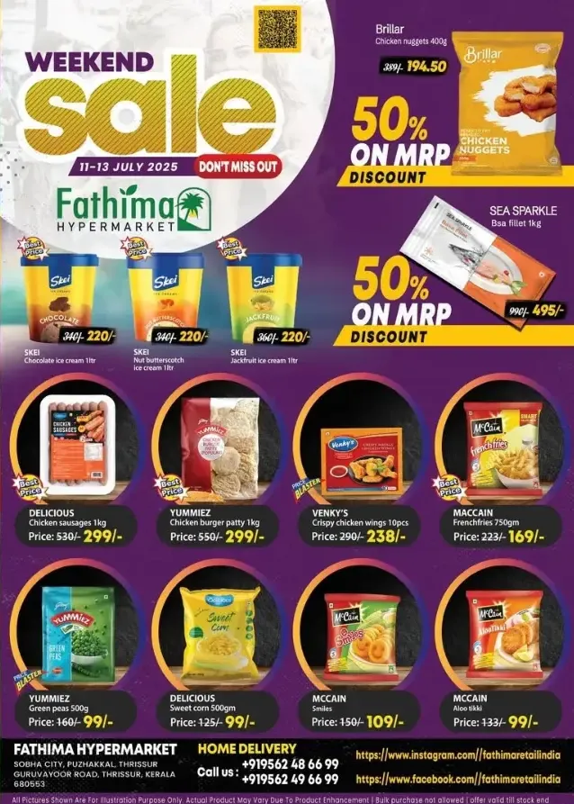 Weekend Sale In Fathima Hypermarket undefined