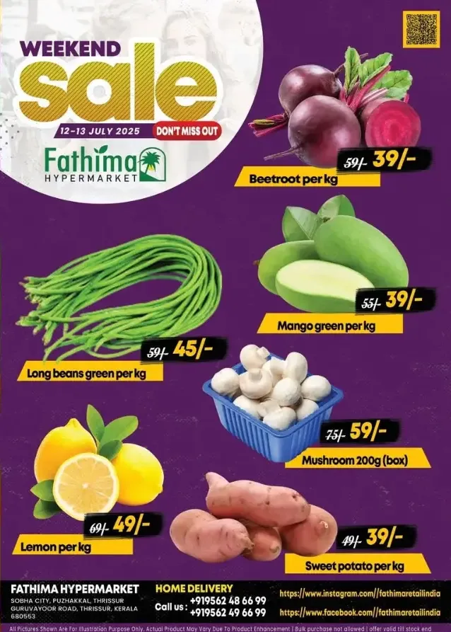Weekend Sale In Fathima Hypermarket undefined