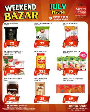 Weekend Bazar In Metro Bazaar Kannur