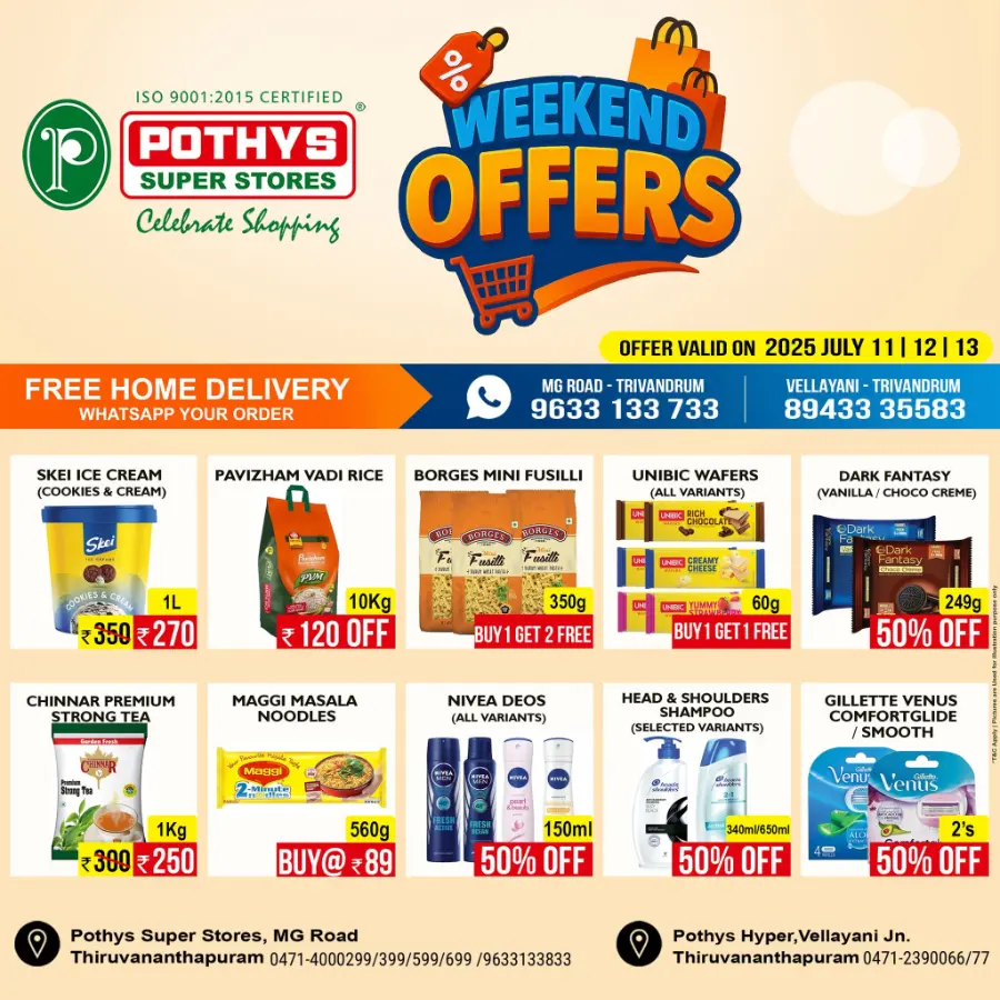 Weekend offer In Pothys Superstores undefined