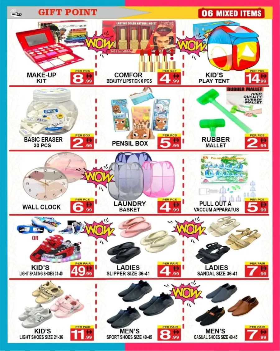 Wow Offer In Gift Point Department Store Dubai
