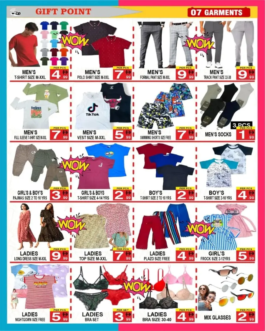 Wow Offer In Gift Point Department Store Dubai
