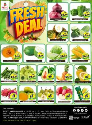 Fresh Deal In Nesto Hypermarket Calicut,Malappuram,Kannur,Thrissur,Palakkad