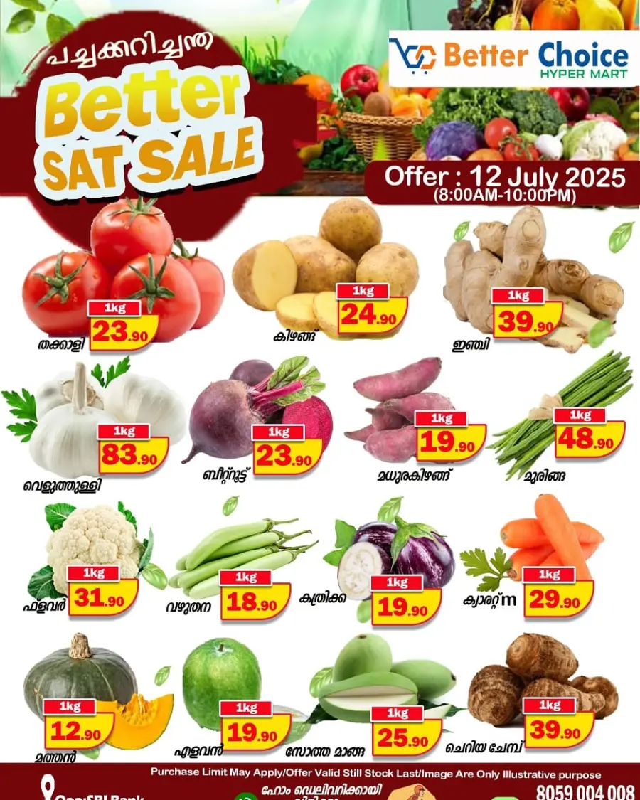 Saturday offer In Better Choice undefined
