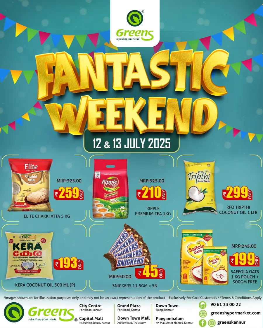 Fantastic Weekend In Greens Hypermarket undefined
