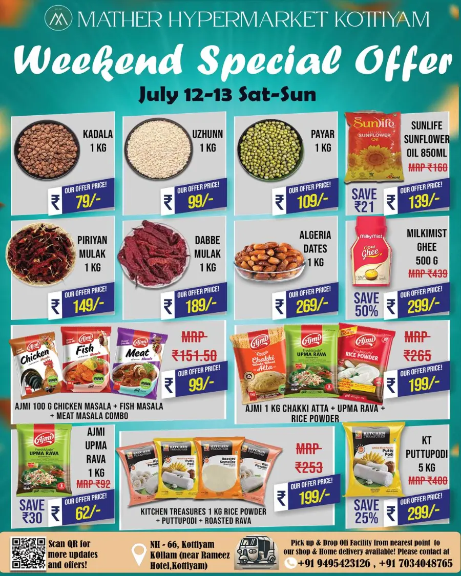 Weekend offer In Mather Hypermarket Kollam