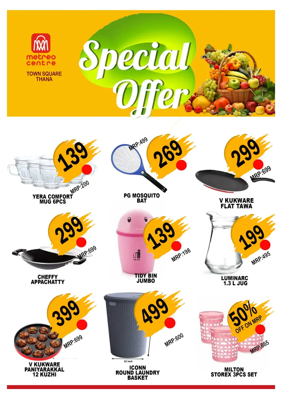 Saturday offer In Metro Centre undefined