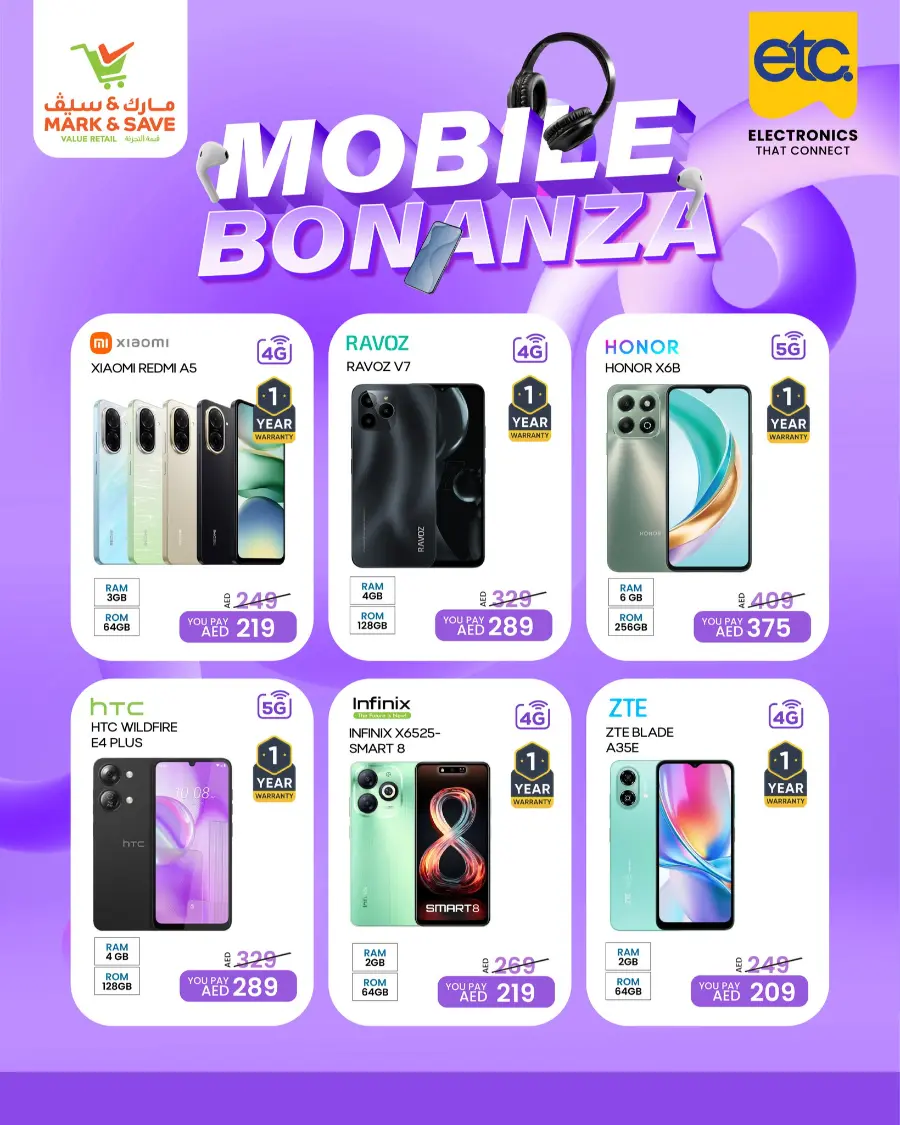 Mobile Bonanza In Mark & Save Sharjah / Ajman