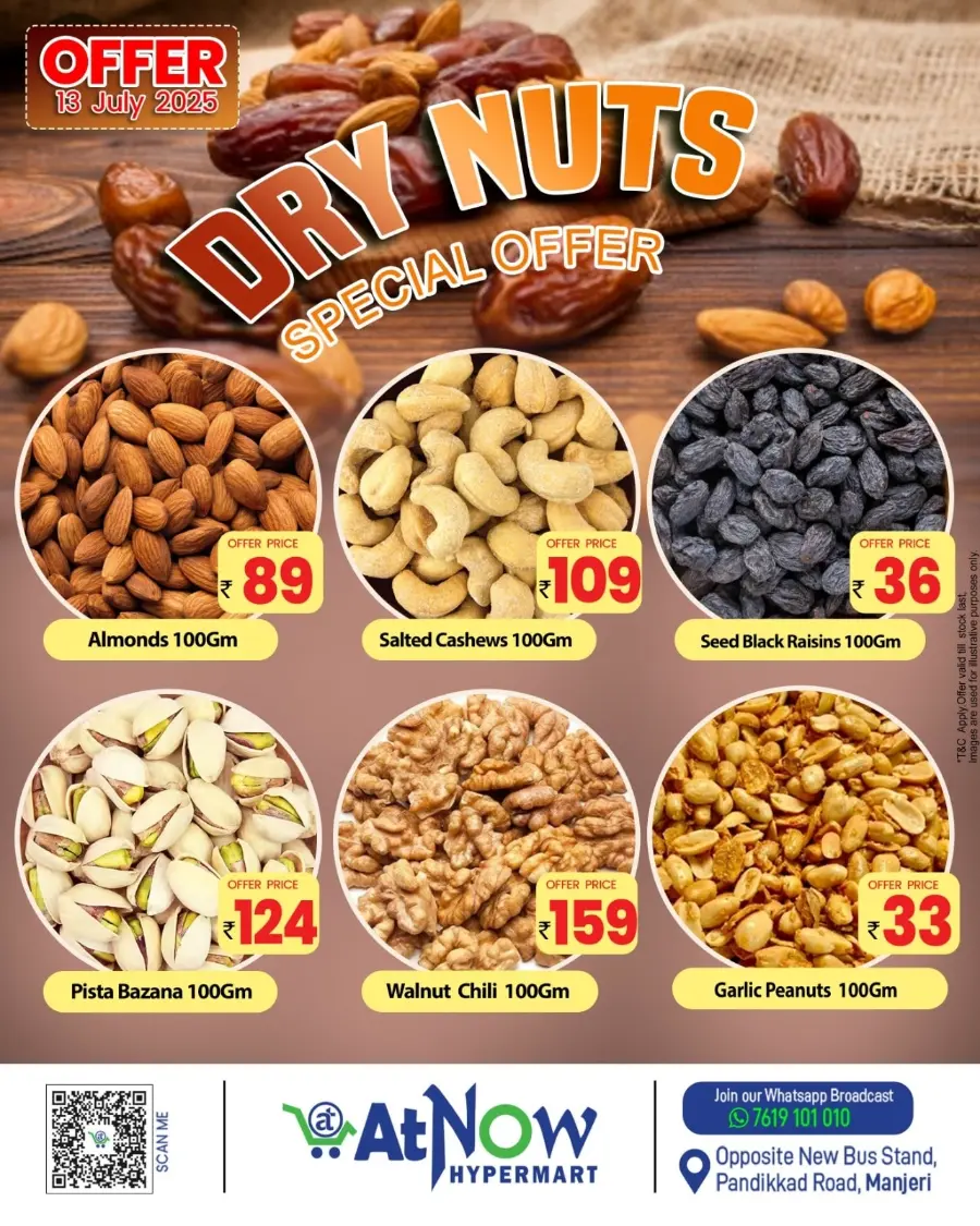 Dry Fruits Offer In At Now Hypermarket Malappuram