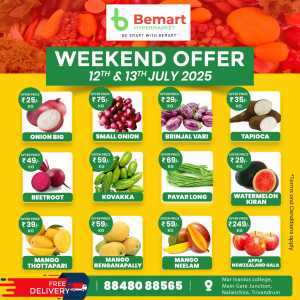Weekend Offer In Bemart Hypermarket Trivandrum