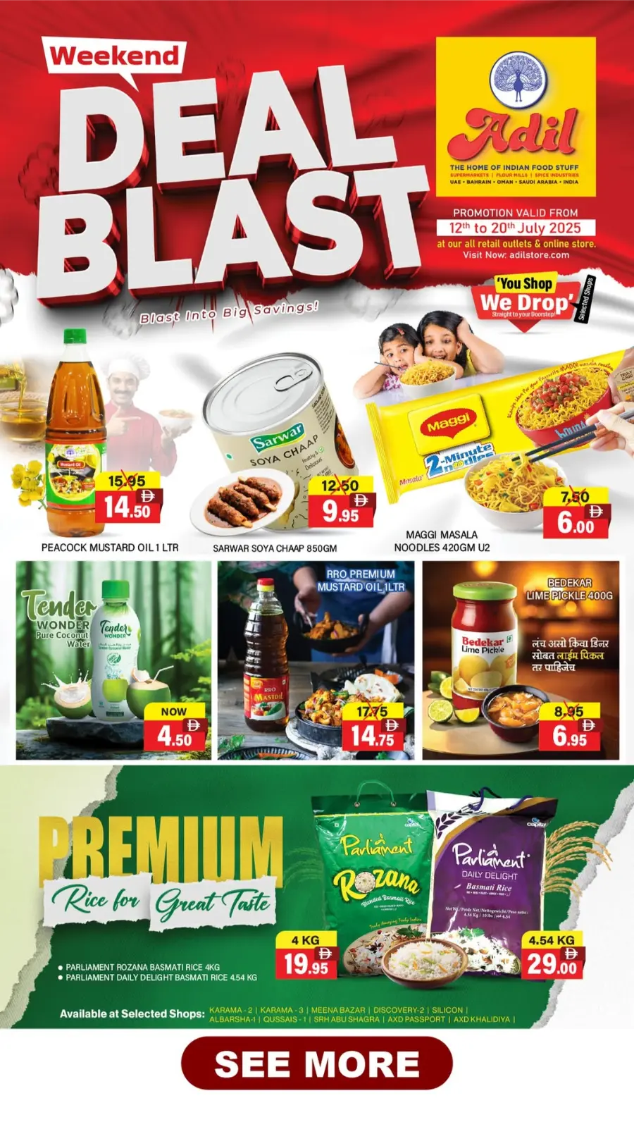 Weekend Deal Blast In Al Adil Supermarket Abu Dhabi