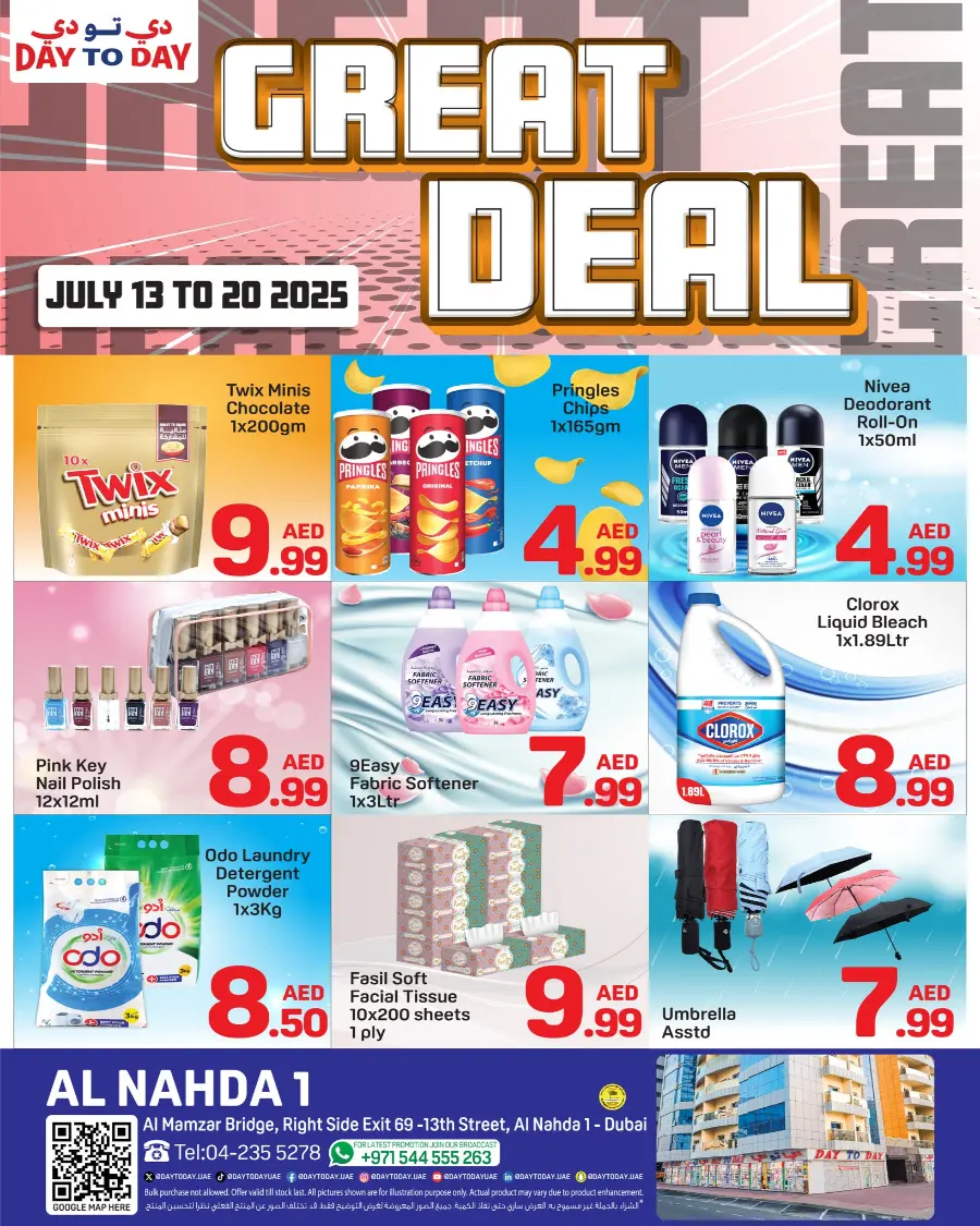 Great Deals In Day to Day Dubai
