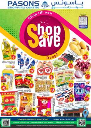 Shop & Save – Weekend Exclusive Offers! In Pasons Al Ain