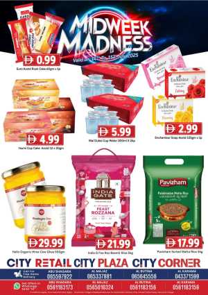Mid Week Madness In City Retail Dubai,Sharjah / Ajman