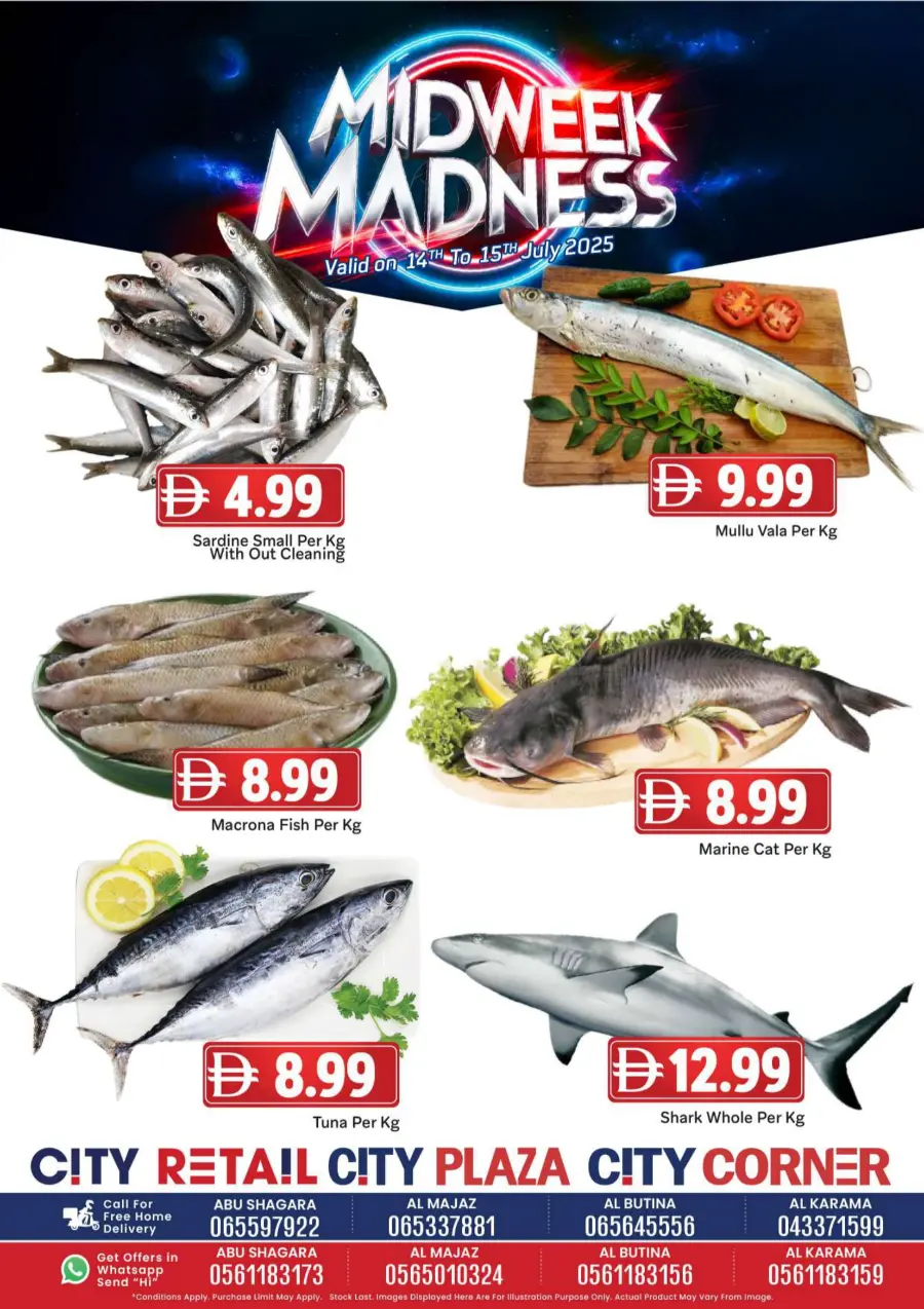 Mid Week Madness In City Retail Sharjah / Ajman